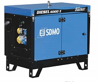 Дизельный генератор SDMO DIESEL 6000 E SILENCE, 5.2 кВт, Kohler Diesel OHV KD440